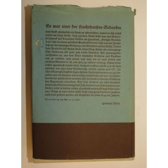 Книга-  Вечная Германия серия пропагандистской литературы 3-го Рейха. Espenlaub militaria